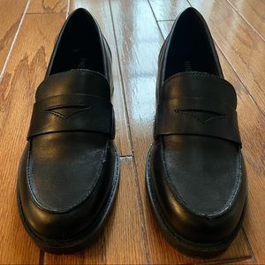 Black Nine West Loafers Size 5